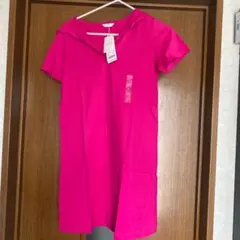 ユニクロ　フード付きTシャツドレス