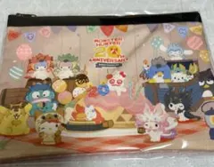 モンハン　サンリオコラボ　フラットポーチ　20周年　大狩猟展