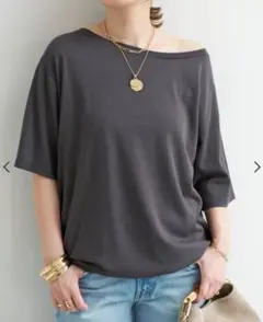 Deuxieme Classe * Co/R Relax Tシャツ グレーのサムネイル