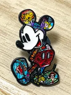 ミッキーマウス ピンバッジ 金属製 ディズニー ミッキー