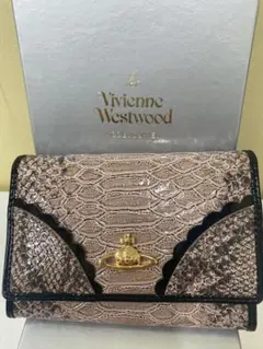 【WR】Vivienne Westwood 二つ折り財布 ベージュ