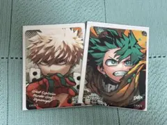 ヒロアカ展 マグネットステッカー 原画展 緑谷爆豪