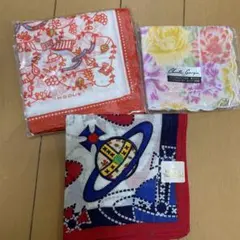 ハンカチセット 花柄・ヴィヴィアン ウエストウッド