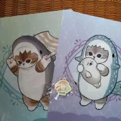 くら寿司✕モフサンド　クリアファイル＆ラバーチャーム