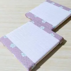 ミニ畳２枚セット【美品桃色一畳】