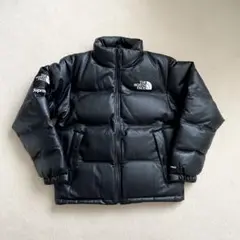 SUPREME NORTH FACE Leather Nuptse Jacket