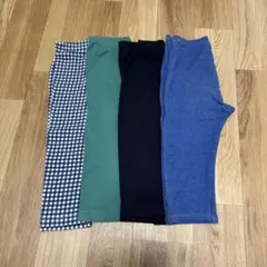 キッズ　ユニクロストレッチレギンス　120cm 4点セット