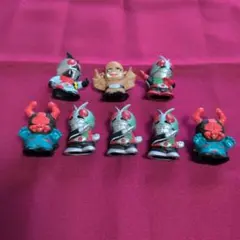 仮面ライダー ミニフィギュア 8体セット