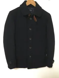 レオ様　【美品】シングルピーコート　メルトン