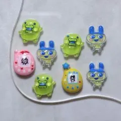 【 新品 】大人気❣️ たまごっち まめっち くちぱっち ネイルパーツ