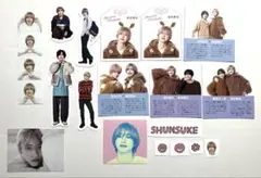 道枝駿佑 シールステッカー 雑誌切り抜き セット なにわ男子