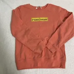 ポケモン　トレーナー　キッズ　130 オレンジ　ピカチュウ