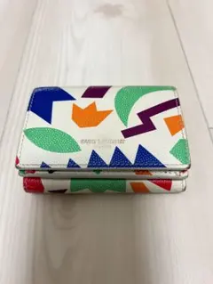 SAINT LAURENT カラフル三つ折り財布
