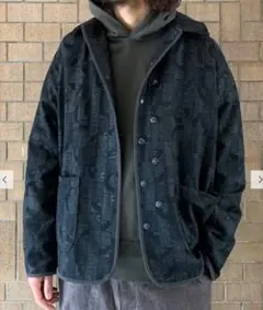 Pilgrim Surf+Supply ウール混 総柄 カバーオール BEAMS