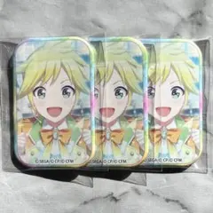 プロセカ スクエア缶バッジ 11A 鏡音レン 3点セット