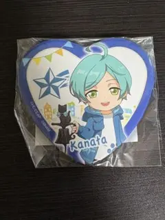 あんスタ　深海奏汰 ハート型缶バッジ