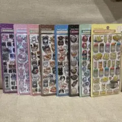 ボンボンドロップシール　和柄　新作　コンプリート