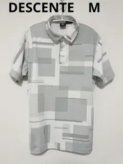 DESCENTE ゴルフウエア　ポロシャツ　M
