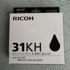 RICOH 純正 GXカートリッジ GC31KH ブラック Lサイズのサムネイル