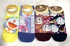 ドラえもん　DORAEMON キャラクターソックス 4足セット