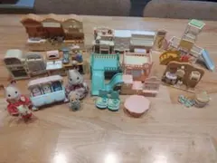 シルバニアファミリー キッチンセットとおままごとアイテム