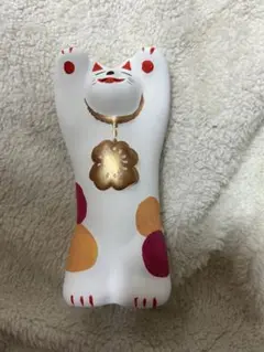 輪葉葉幸運の招き猫　メダル猫　銅　メダル
