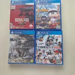 PS4 ゲームソフト 4本セット