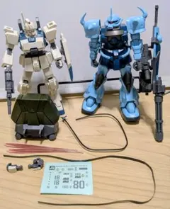 HGUC ガンダムez8 グフカスタム 2体セット ガンプラ ジャンク
