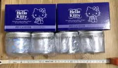 新品・未使用 ハローキティ 小物入れプラスチック製4個セット