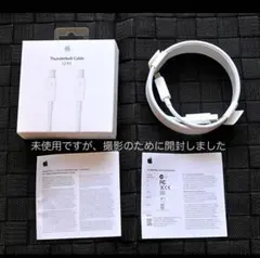【早い者勝ち】Apple Thunderbolt Cable (2m)