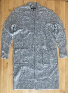 BANANA REPUBLIC グレー ロングカーディガン S