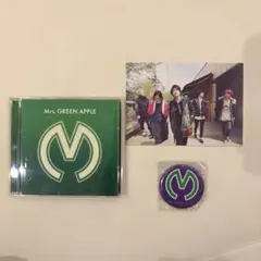 Mrs. GREEN APPLE 2nd アルバム 缶バッチ・ポストカード付