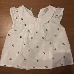 Petite main 刺繍 シャツ