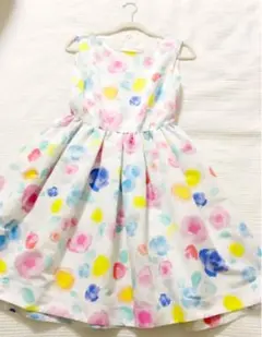 【美品】チェスティ　花柄　水彩柄　ワンピース　サイズ1