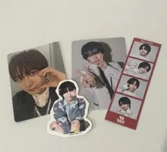 なにわ男子 大西流星 HARDWORK ファミクラ盤 特典 トレカ シール