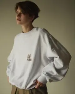 【300円スタート】AWW MAGAZINE SWEAT FIRST スウェット