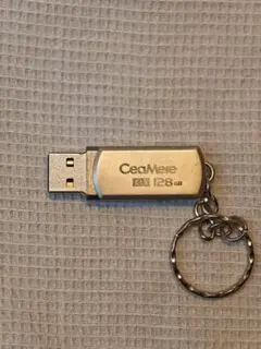 128GB USBメモリ 金属製