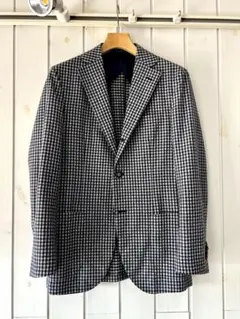 BARBA バルバ [春秋冬] ジャケット 46サイズ ウール100 チェックのサムネイル
