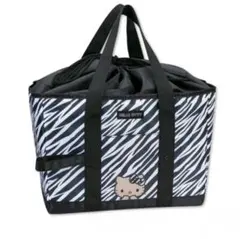 サンリオ　日焼けキティ　保冷ショッピングバッグ　ゼブラ柄　アベイル完売商品　新品