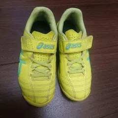 asics フットサルシューズ イエロー17cm