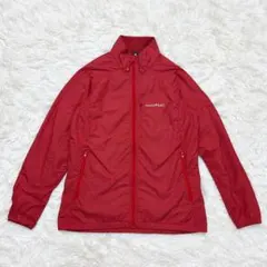 Montbell モンベル ライトシェルジャケット 赤 レッド レディース XS