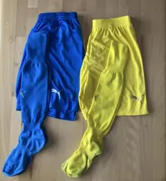 PUMA サッカーウェアセット ブルー イエロー