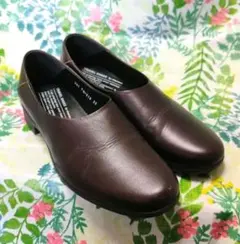 TRAVEL SHOES by chausser　レザーシューズ　ブラウン　36のサムネイル