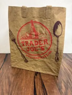 おまけ付き　トレーダージョーズ　エコバッグ　トレジョの紙袋風