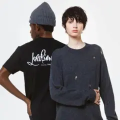 Loro Piana×藤原ヒロシ　ロロピアーナ　バックプリントTシャツ　黒　Mのサムネイル