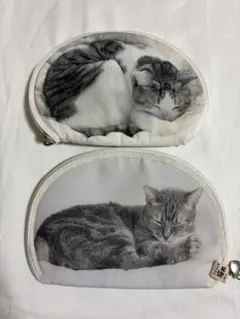 S*U様 フェリシモ猫部 猫の開きポーチのサムネイル