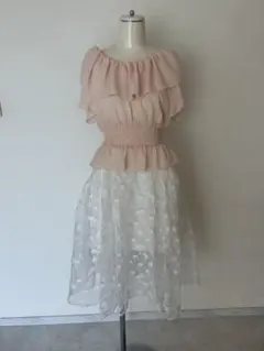 deicy新品未使用！ヤシの木柄フレアスカートのサムネイル