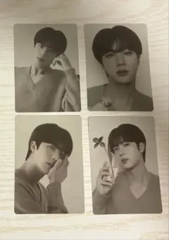 BTS JIN MONOCHROME フォトカードセット - メルカリ