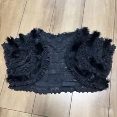 ファーボレロ カーディガン