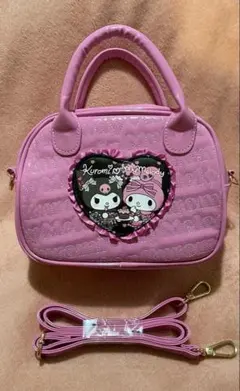 ピューロランド限定 マイメロディ＆クロミアニバーサリーパーティ キルトバッグ